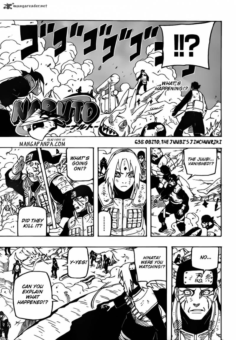 Naruto Chapter 638 - Page