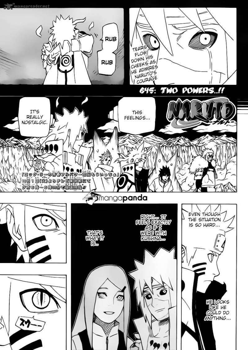 Naruto Chapter 645 - Page