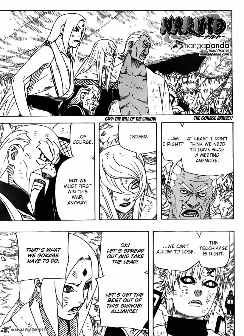 Naruto Chapter 649 - Page