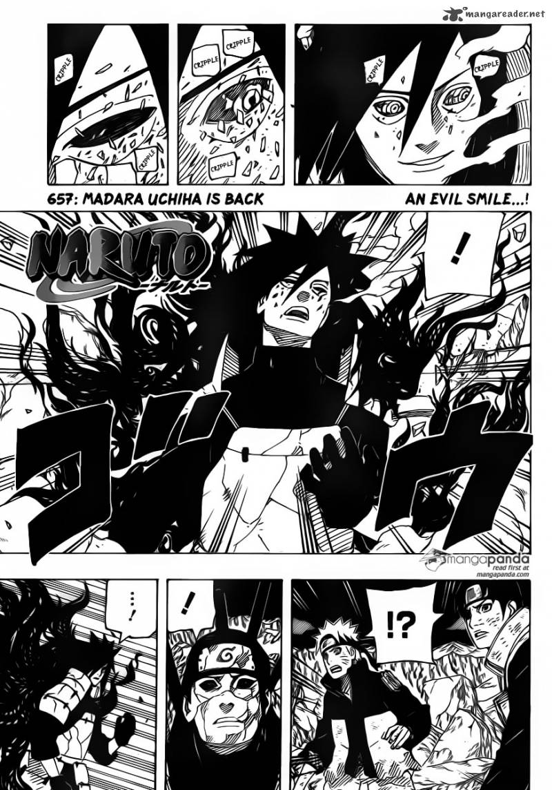 Naruto Chapter 657 - Page