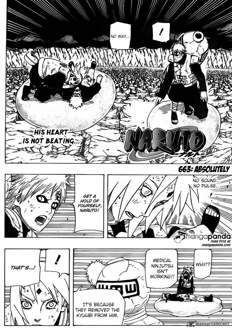 Naruto Chapter 663 - Page