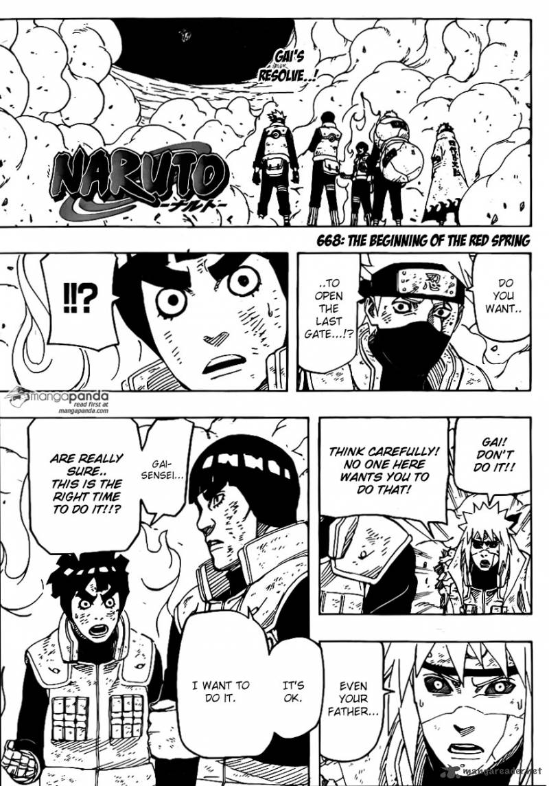 Naruto Chapter 668 - Page