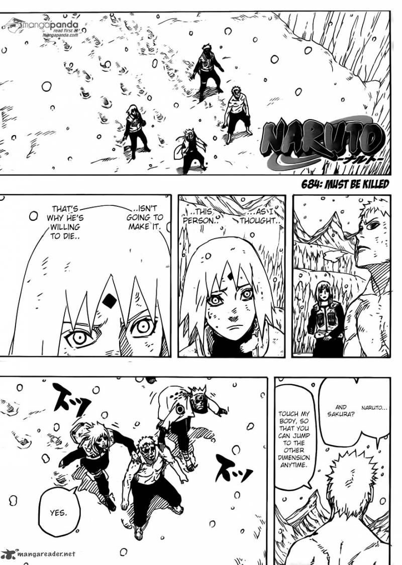 Naruto Chapter 684 - Page
