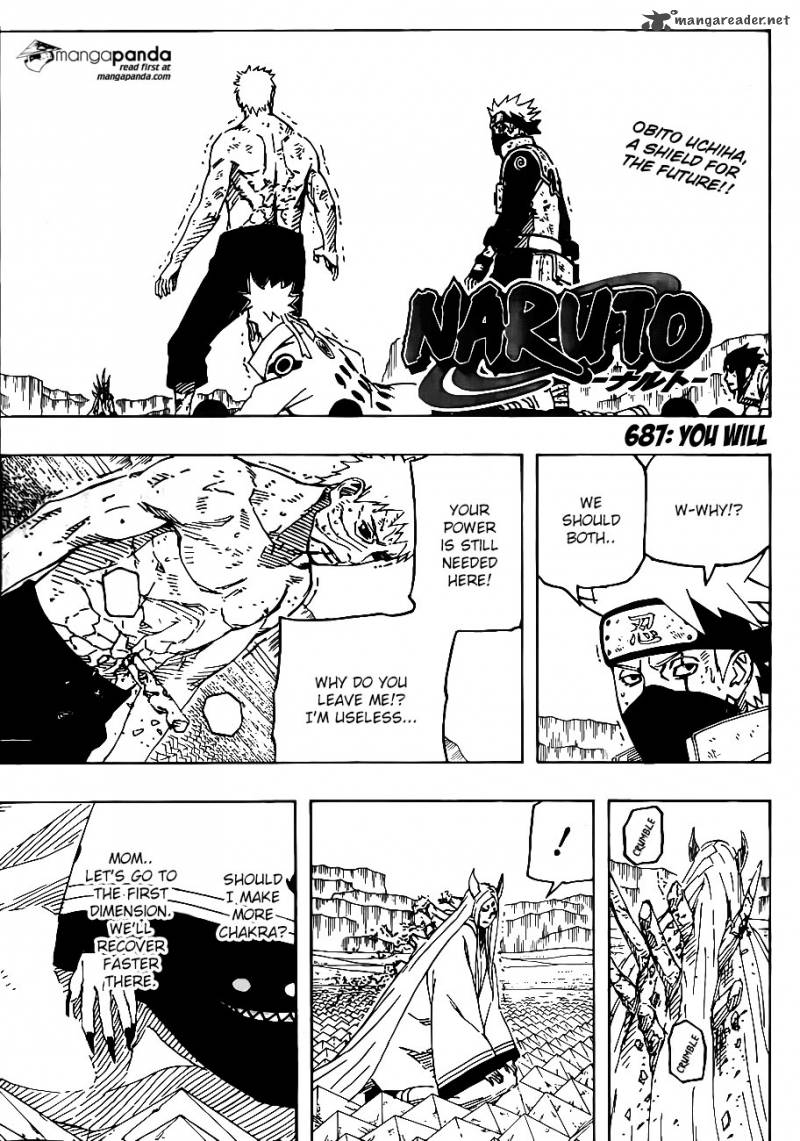 Naruto Chapter 687 - Page