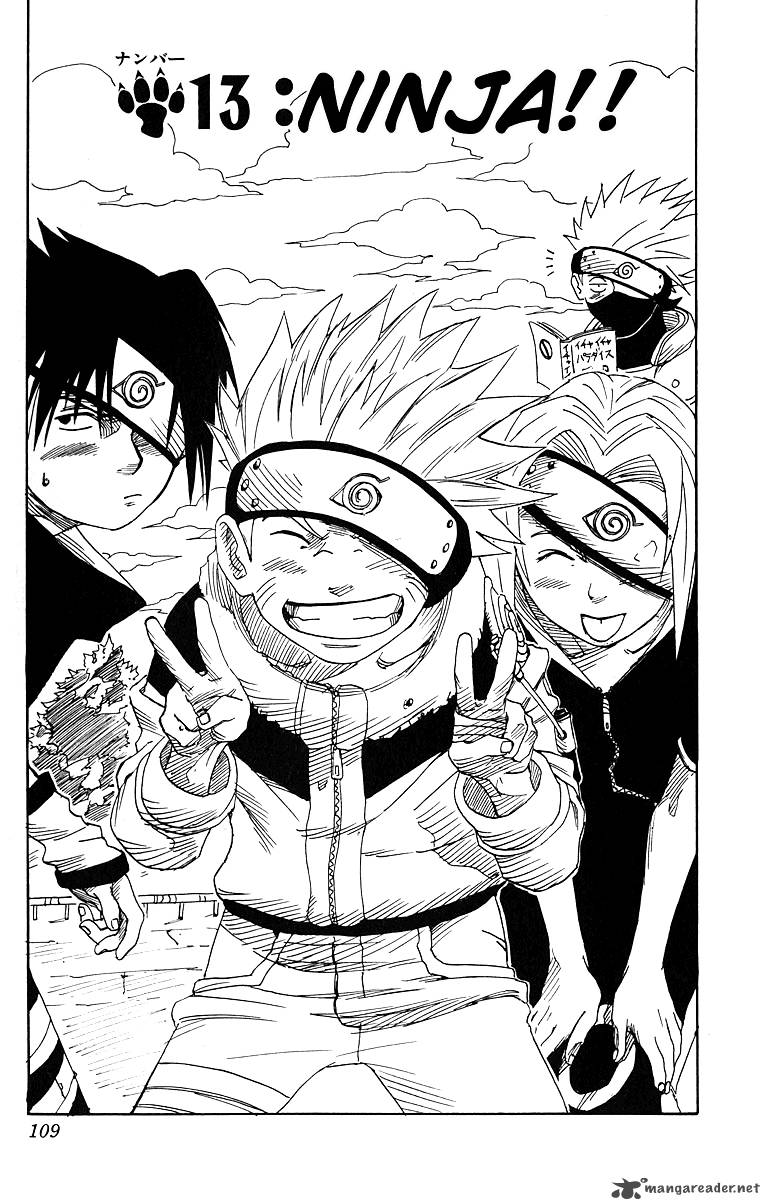 Naruto Chapter 13 - Page