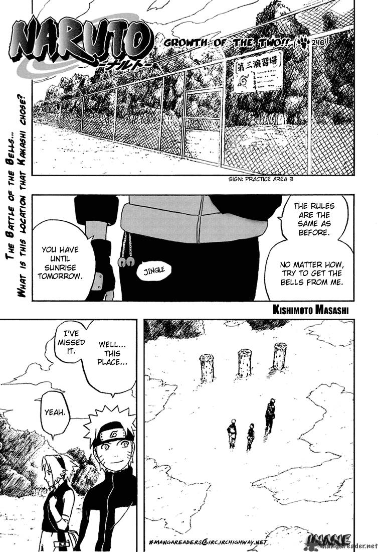 Naruto Chapter 246 - Page