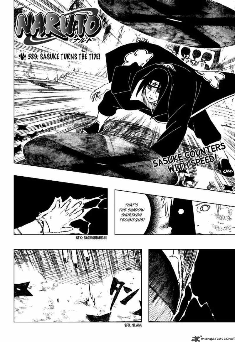 Naruto Chapter 389 - Page
