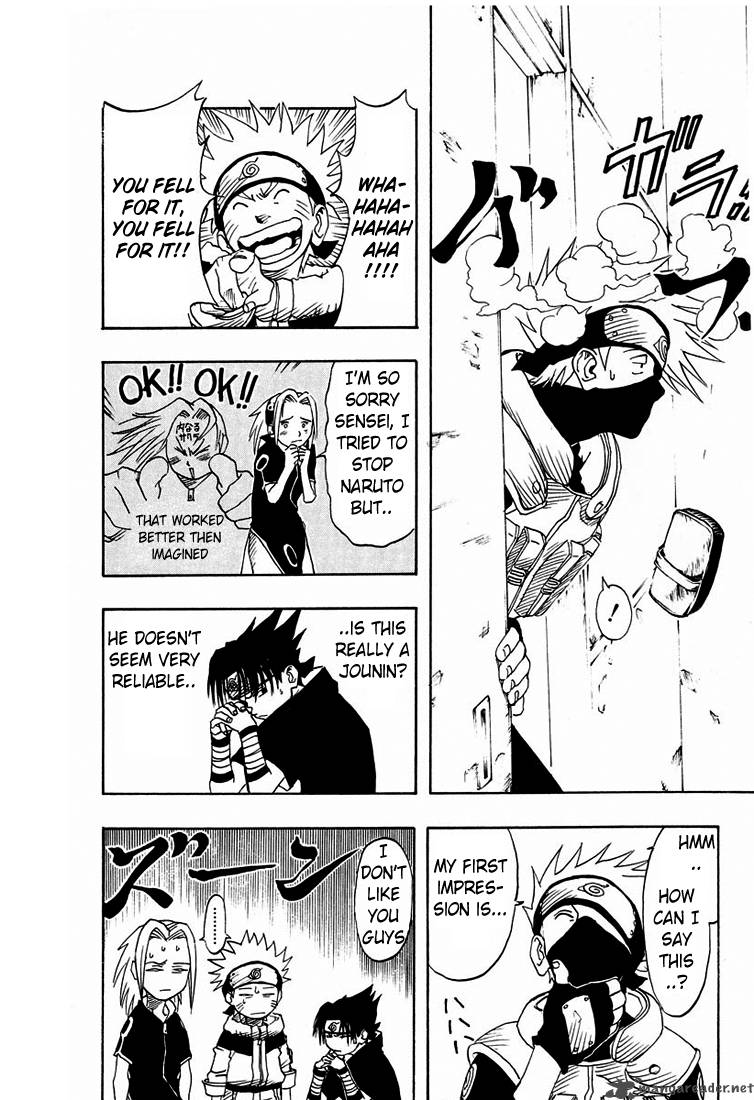Naruto Chapter 4 - Page