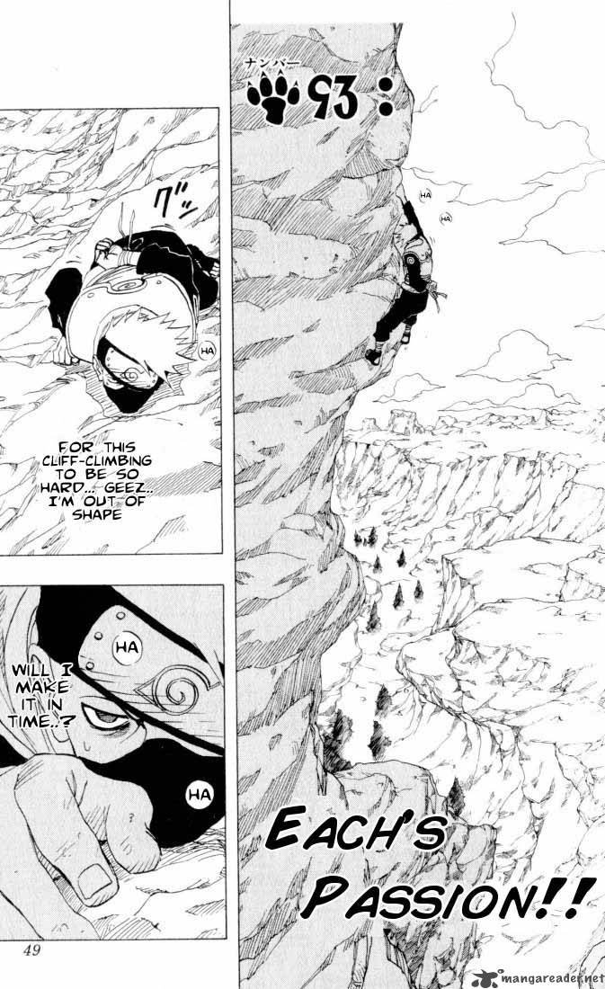 Naruto Chapter 93 - Page