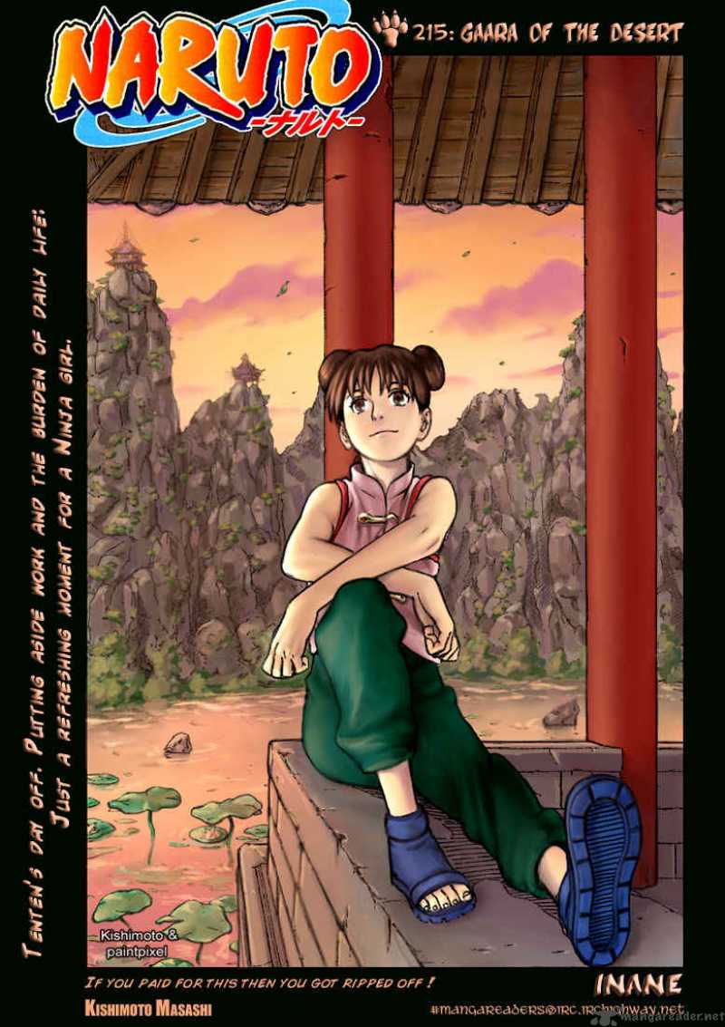 Naruto Chapter 215 - Page