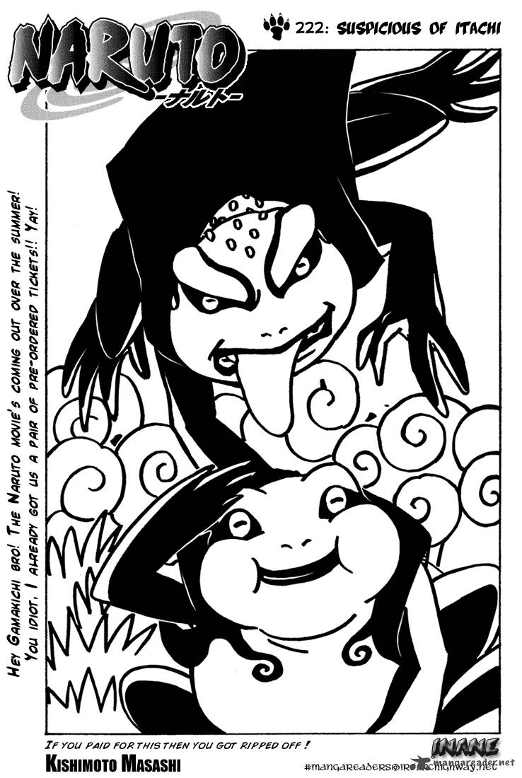 Naruto Chapter 222 - Page