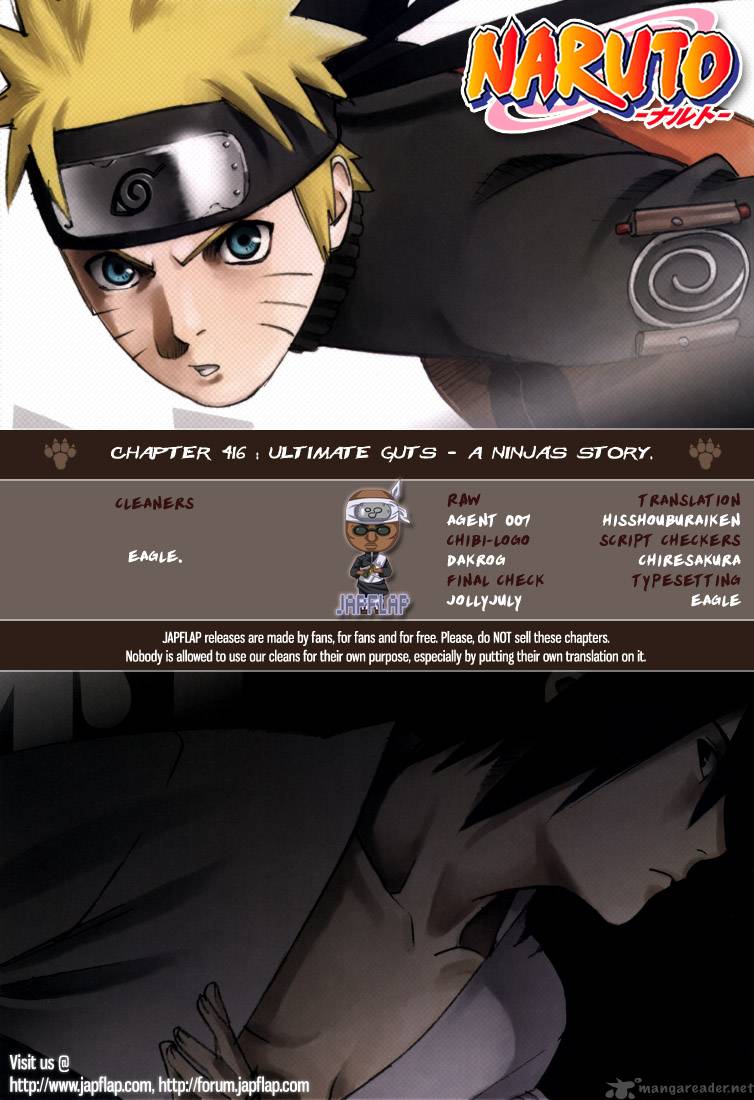 Naruto Chapter 416 - Page