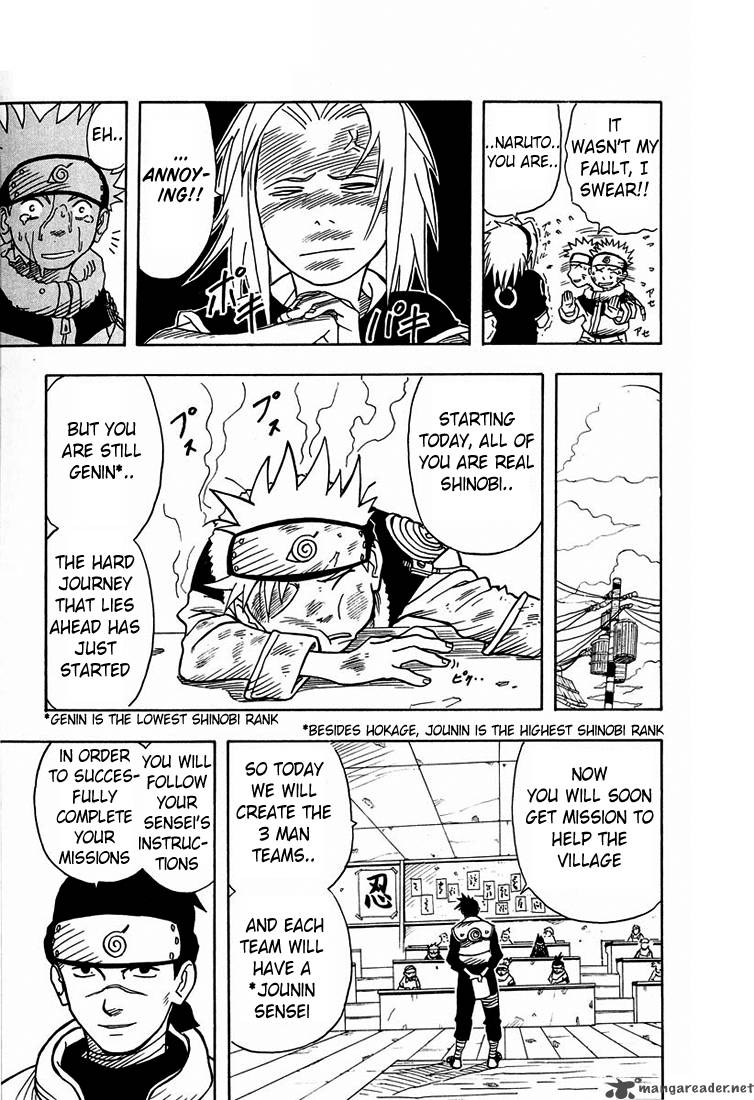 Naruto Chapter 3 - Page