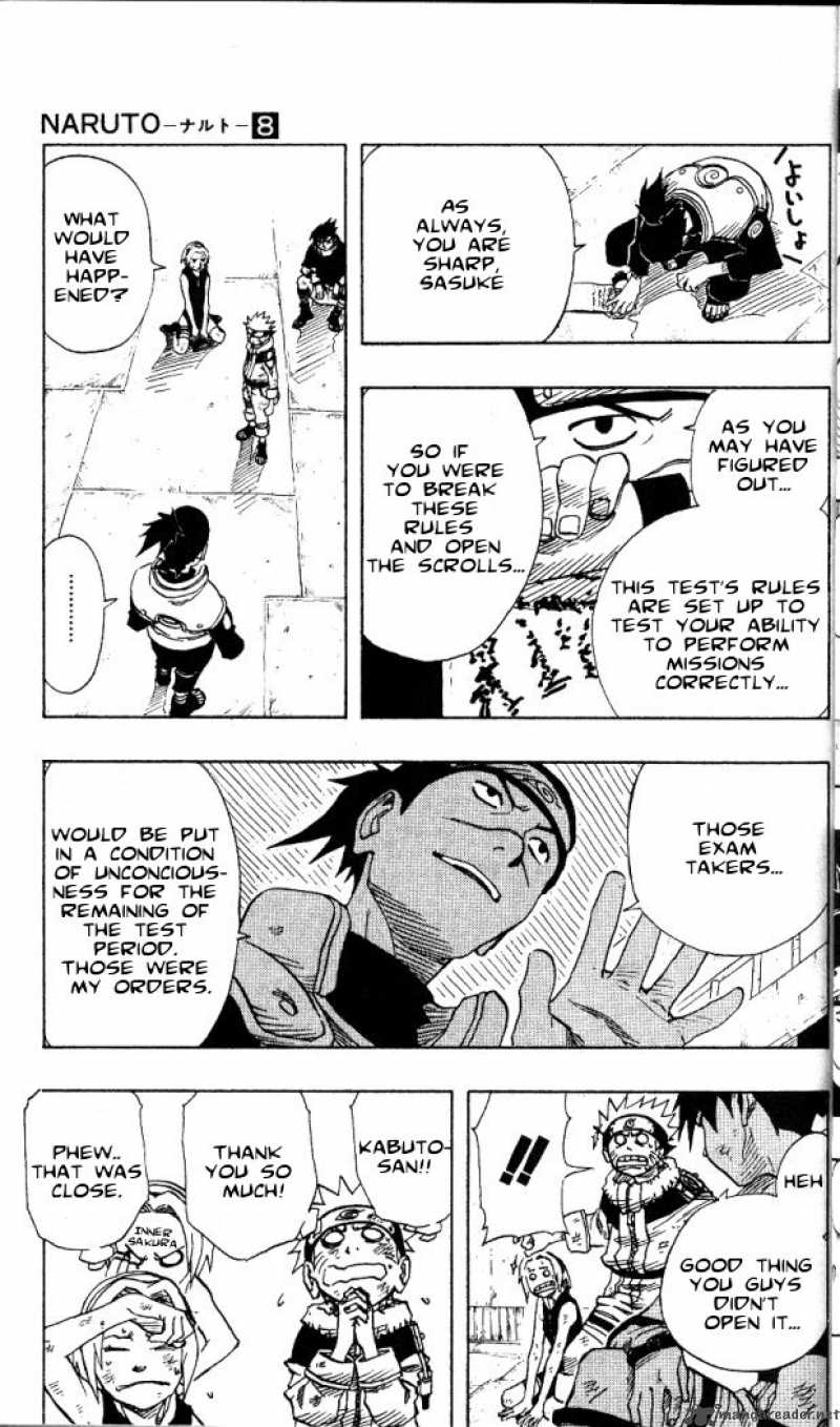 Naruto Chapter 64 - Page