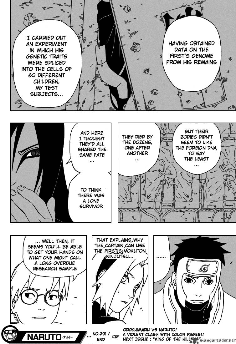 Naruto Chapter 291 - Page