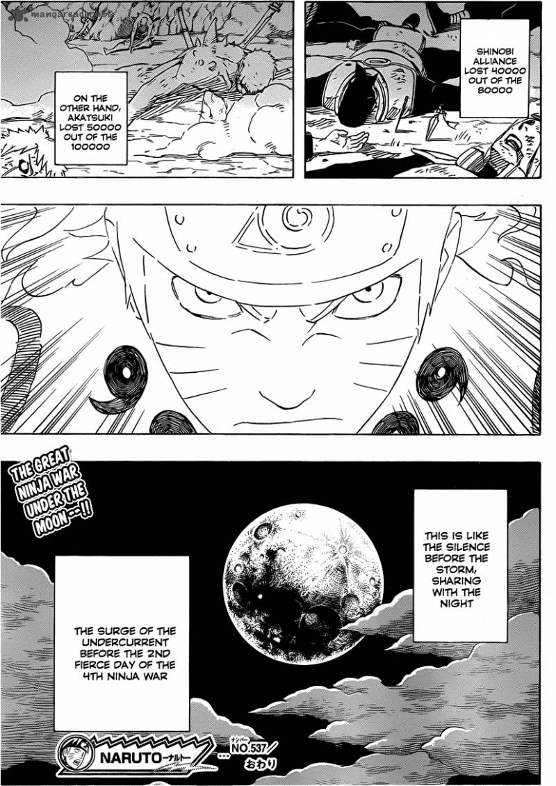 Naruto Chapter 537 - Page