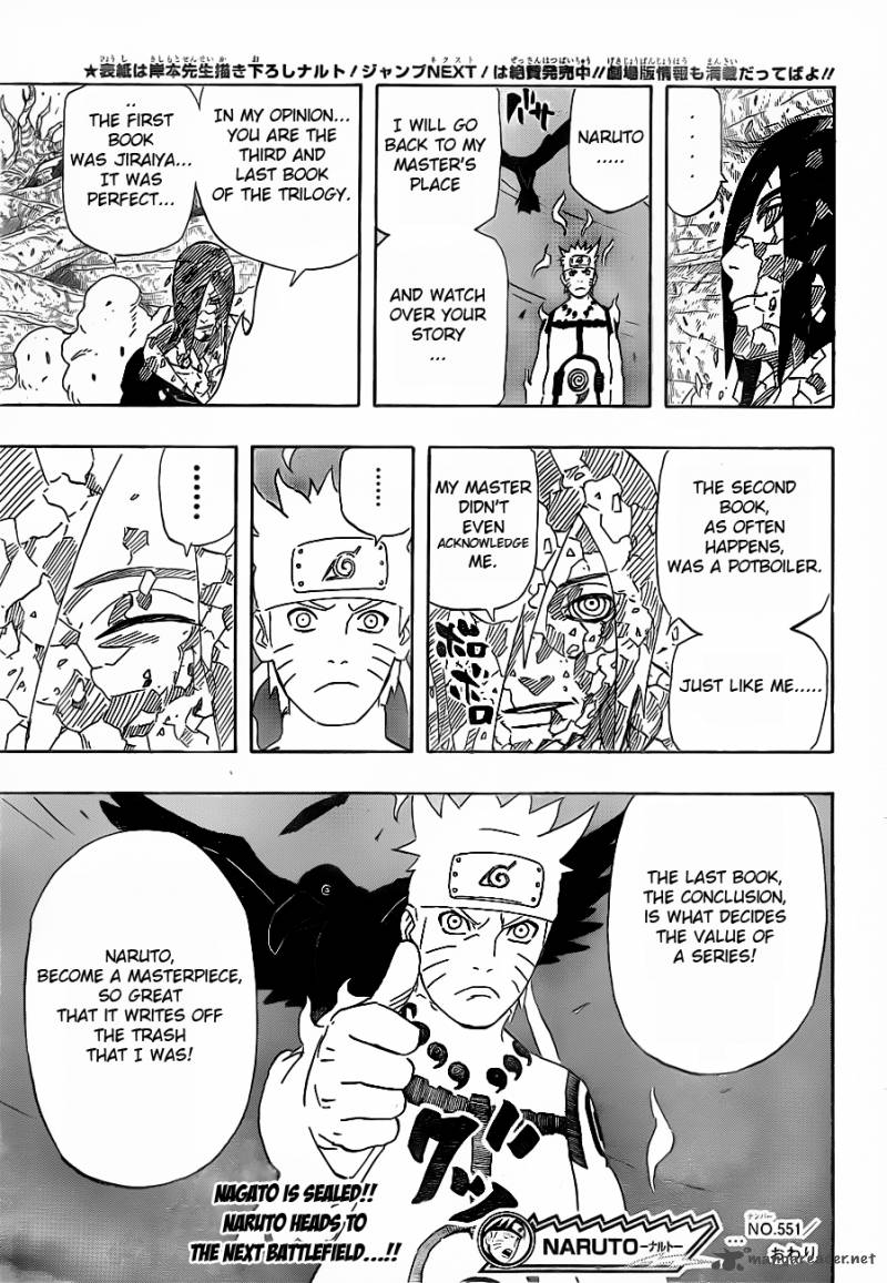 Naruto Chapter 551 - Page