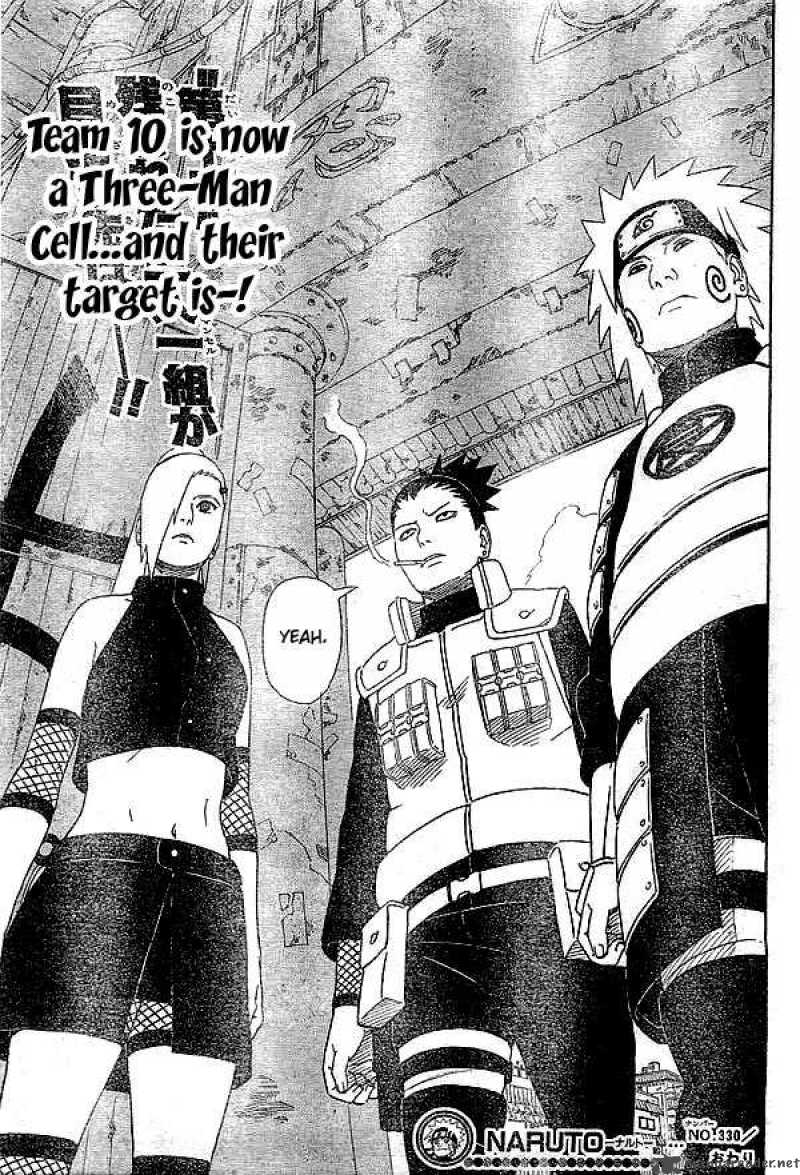 Naruto Chapter 330 - Page