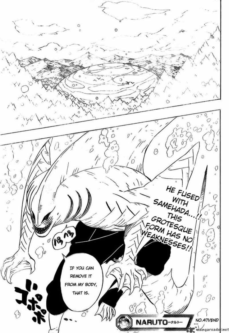 Naruto Chapter 471 - Page