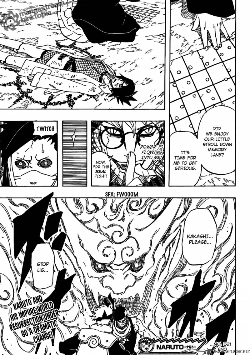 Naruto Chapter 521 - Page