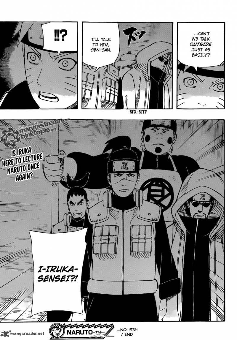 Naruto Chapter 534 - Page