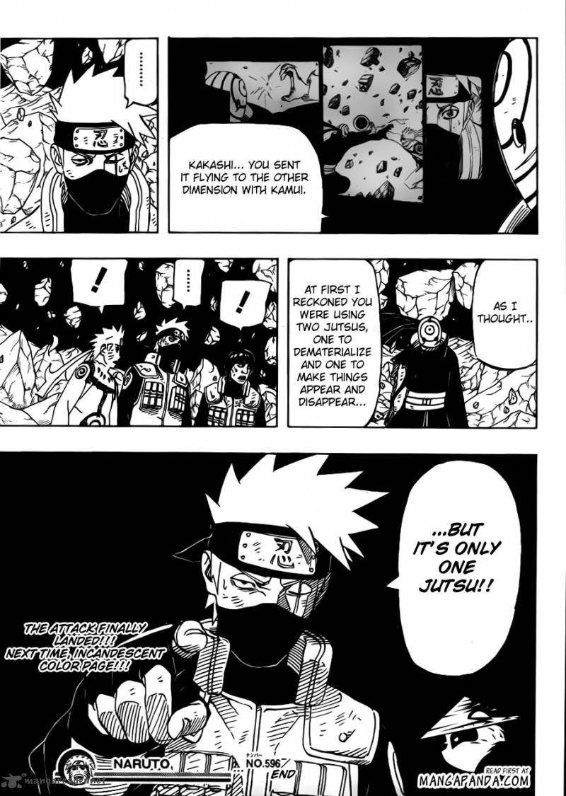 Naruto Chapter 596 - Page