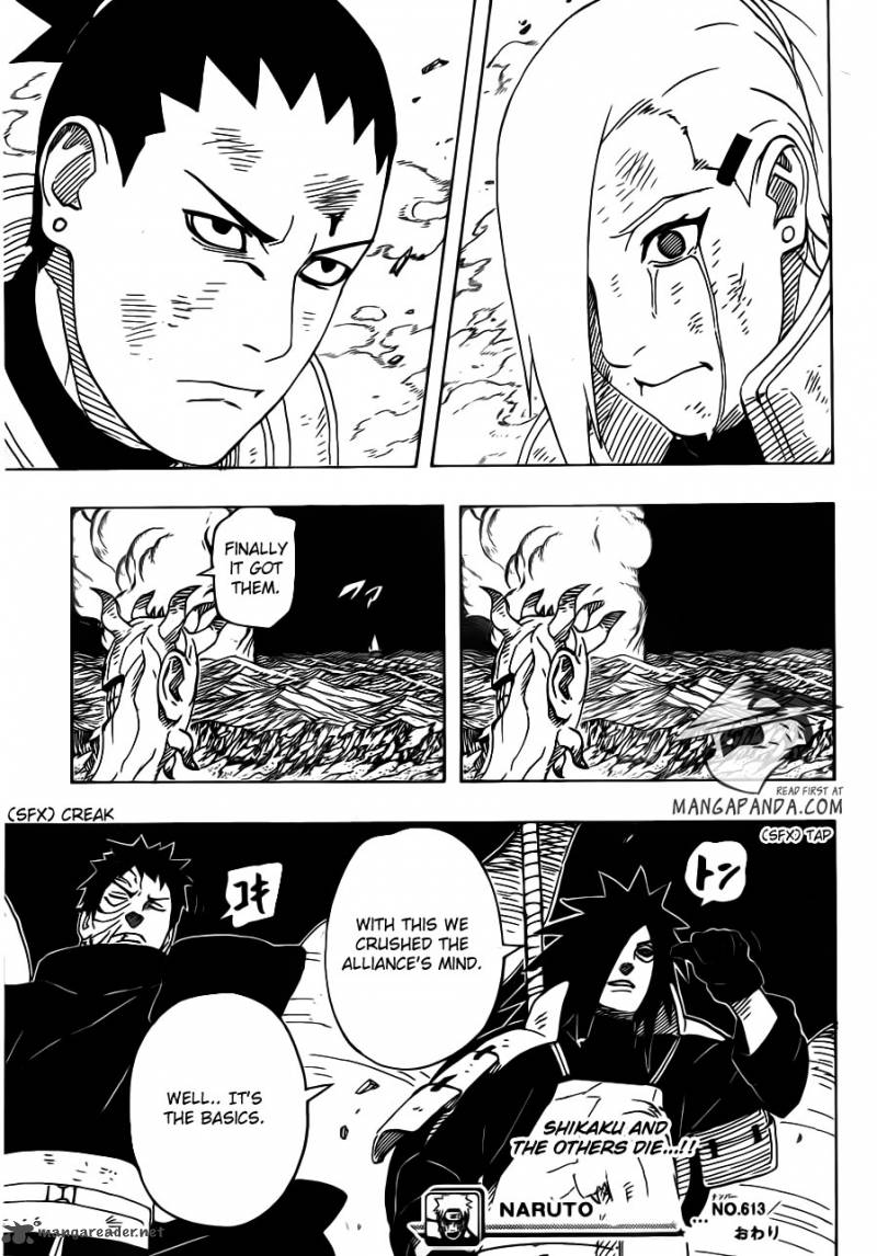 Naruto Chapter 613 - Page