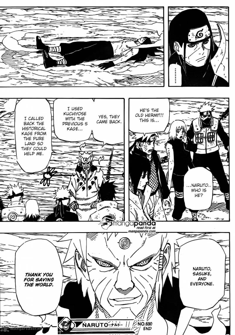 Naruto Chapter 690 - Page