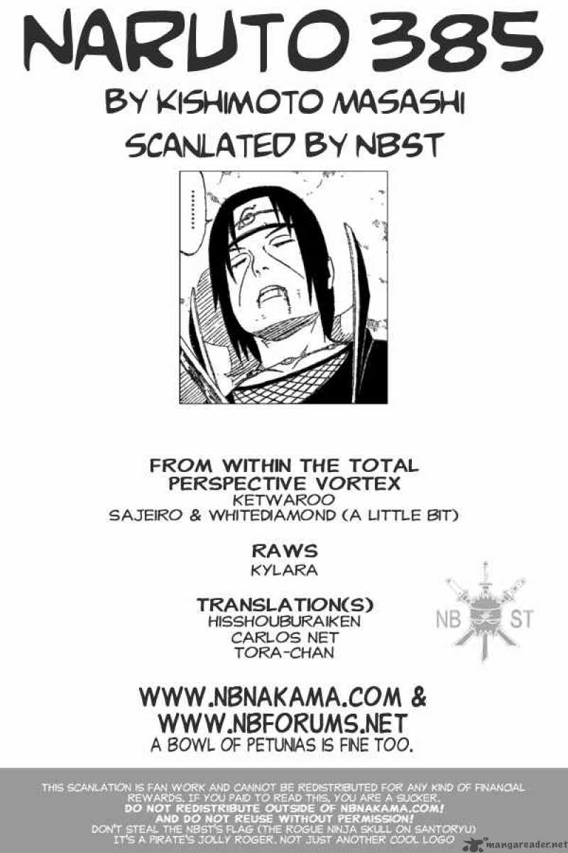 Naruto Chapter 385 - Page