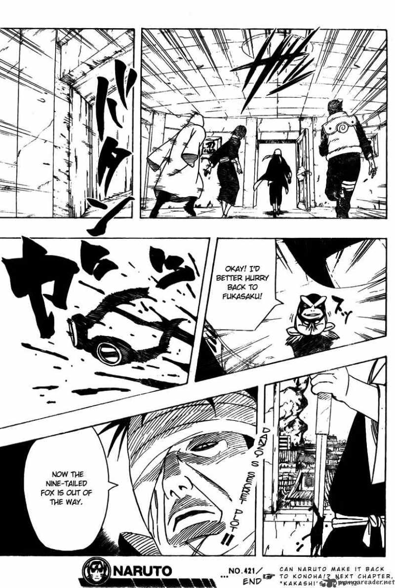 Naruto Chapter 421 - Page