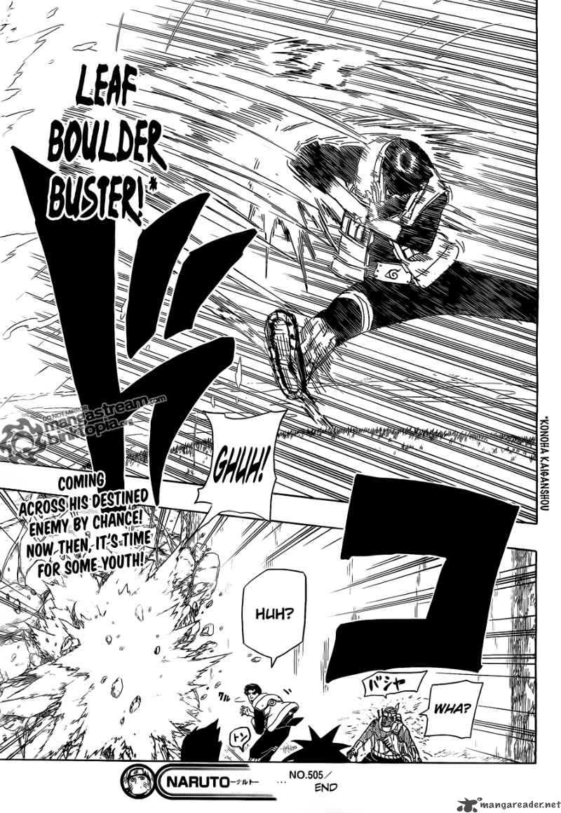 Naruto Chapter 505 - Page