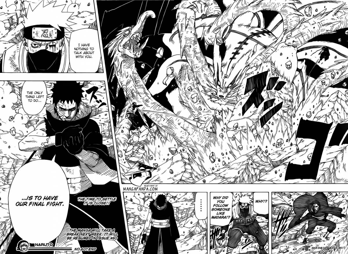 Naruto Chapter 607 - Page