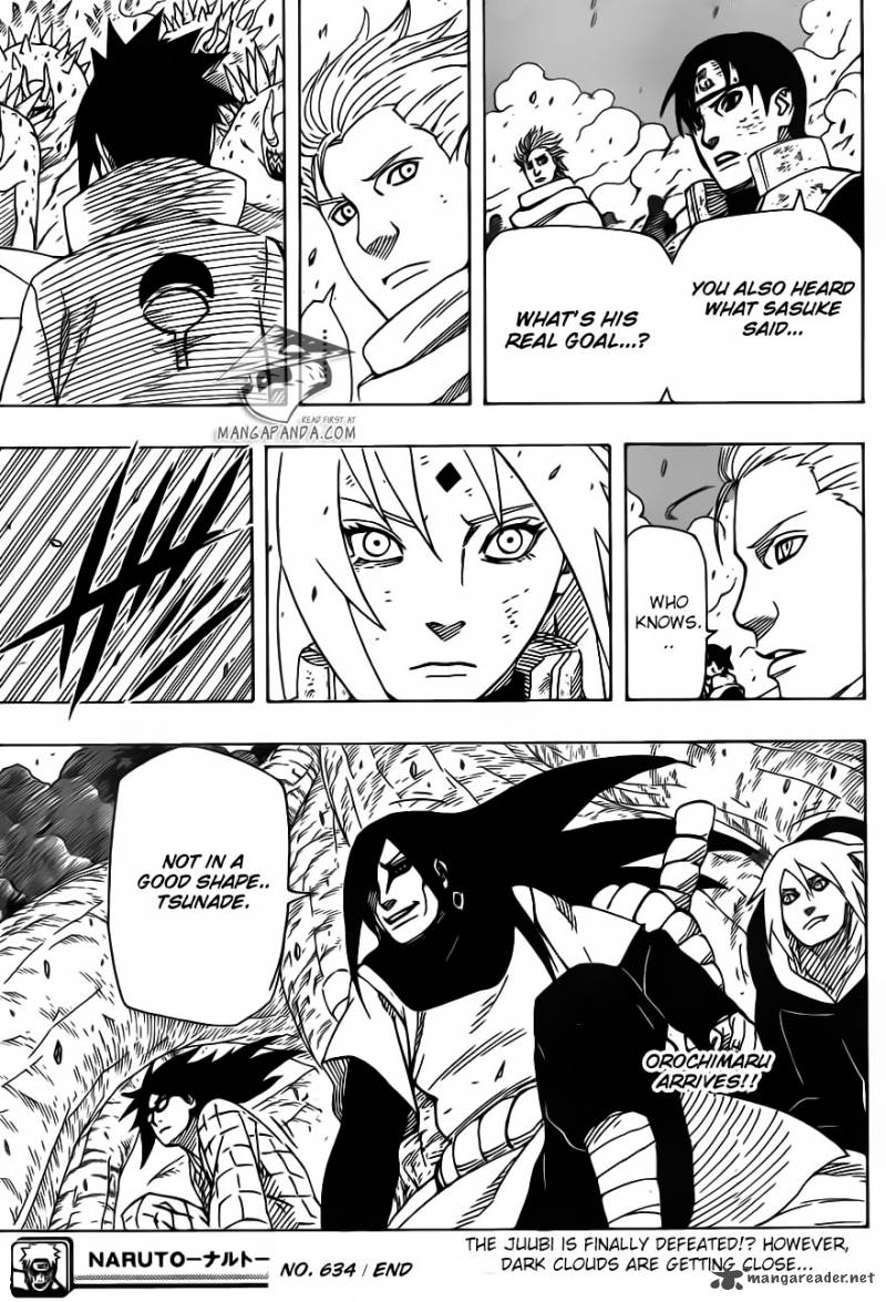 Naruto Chapter 634 - Page