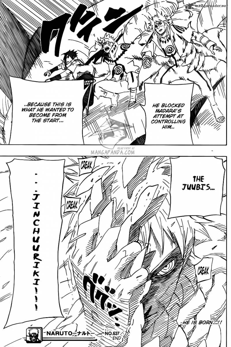 Naruto Chapter 637 - Page