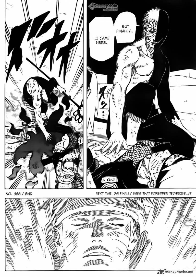 Naruto Chapter 666 - Page