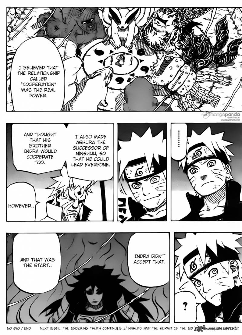 Naruto Chapter 670 - Page