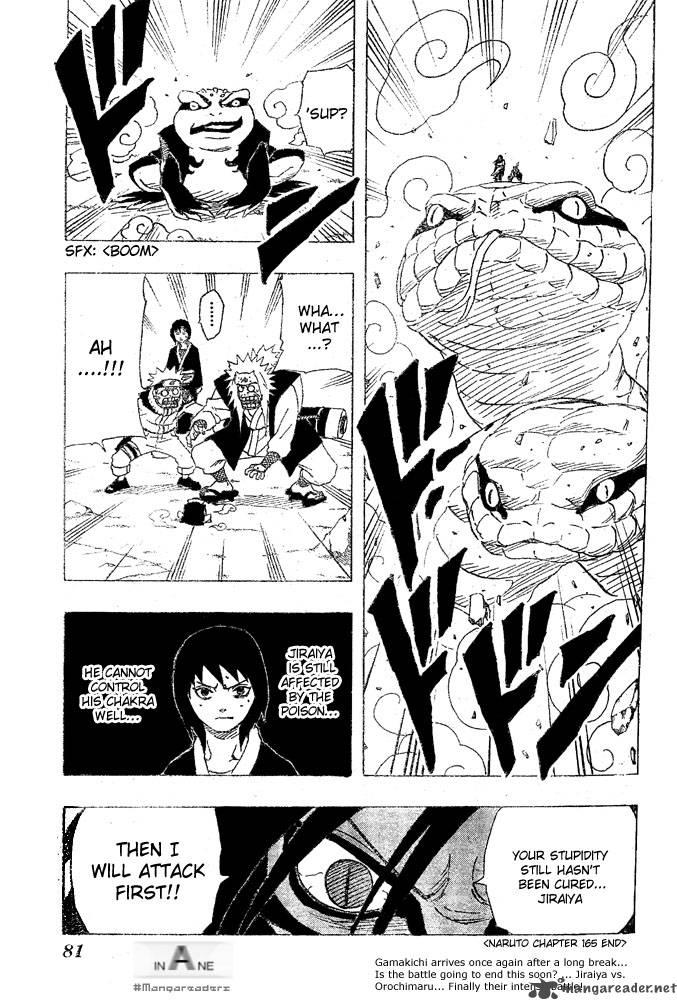 Naruto Chapter 165 - Page
