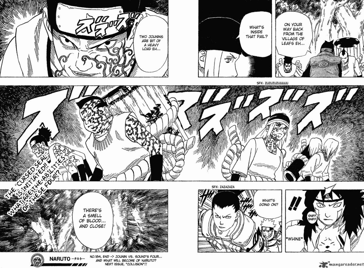 Naruto Chapter 184 - Page