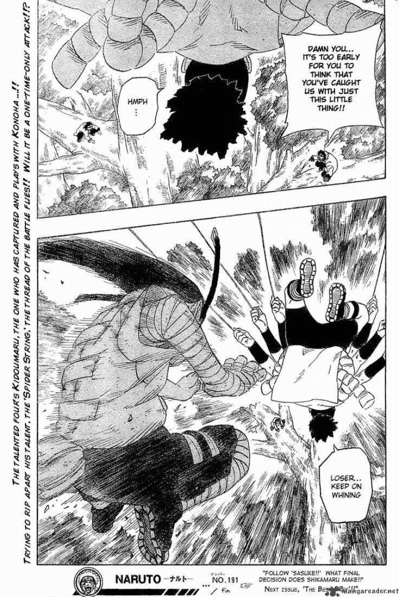 Naruto Chapter 191 - Page