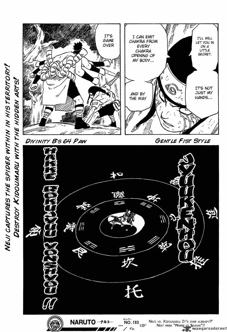 Naruto Chapter 193 - Page