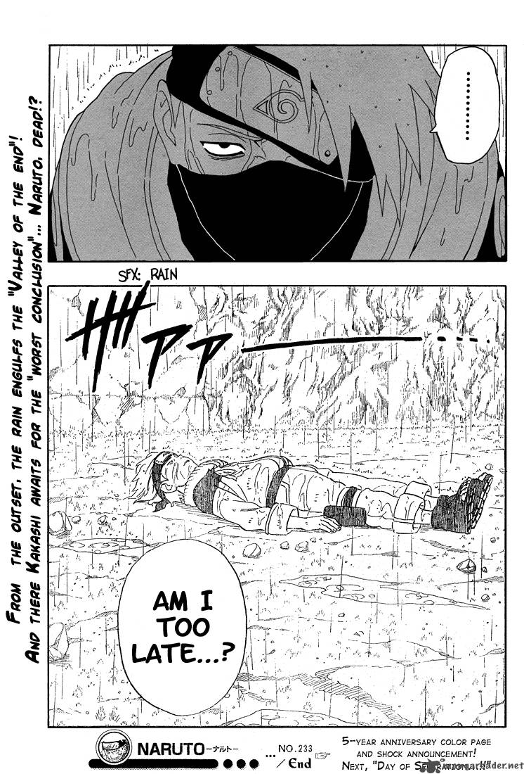 Naruto Chapter 233 - Page