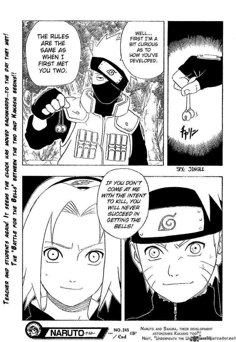 Naruto Chapter 245 - Page