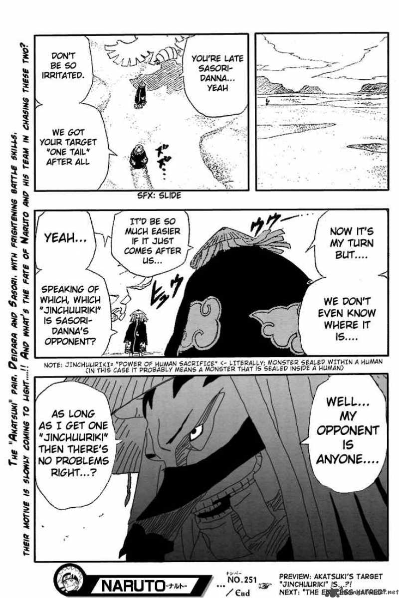 Naruto Chapter 251 - Page