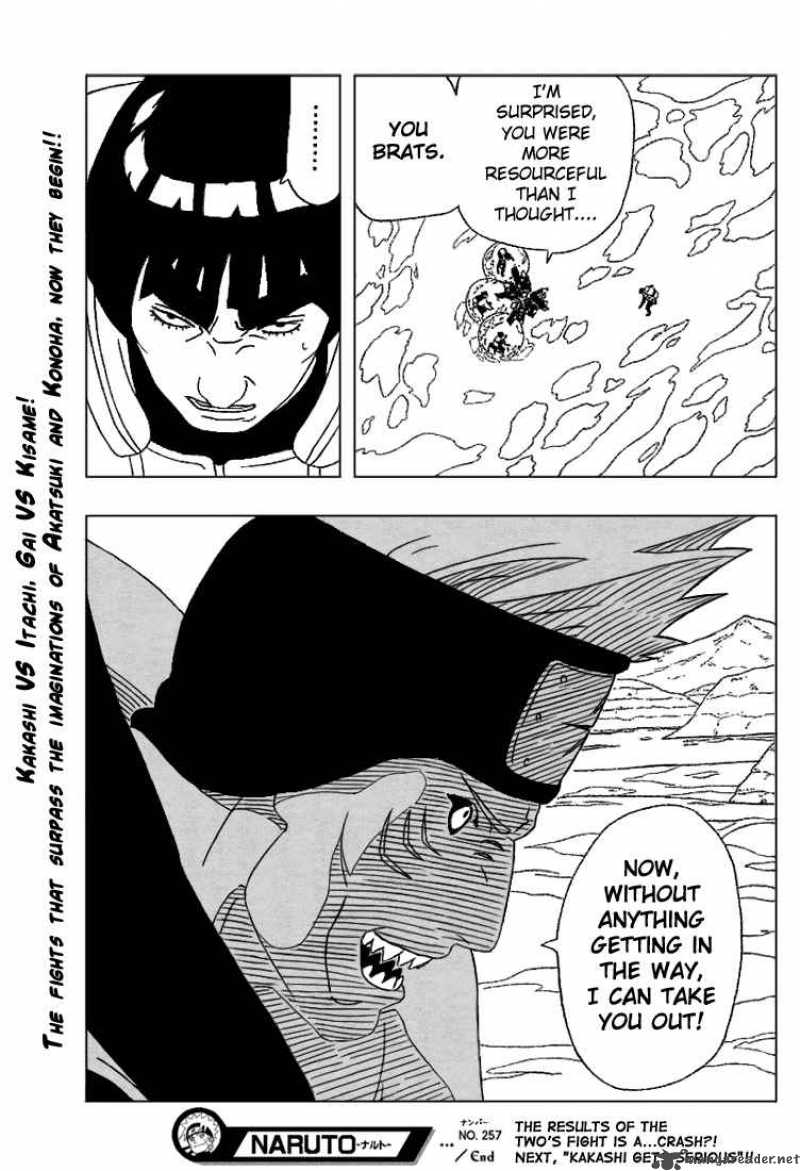 Naruto Chapter 257 - Page