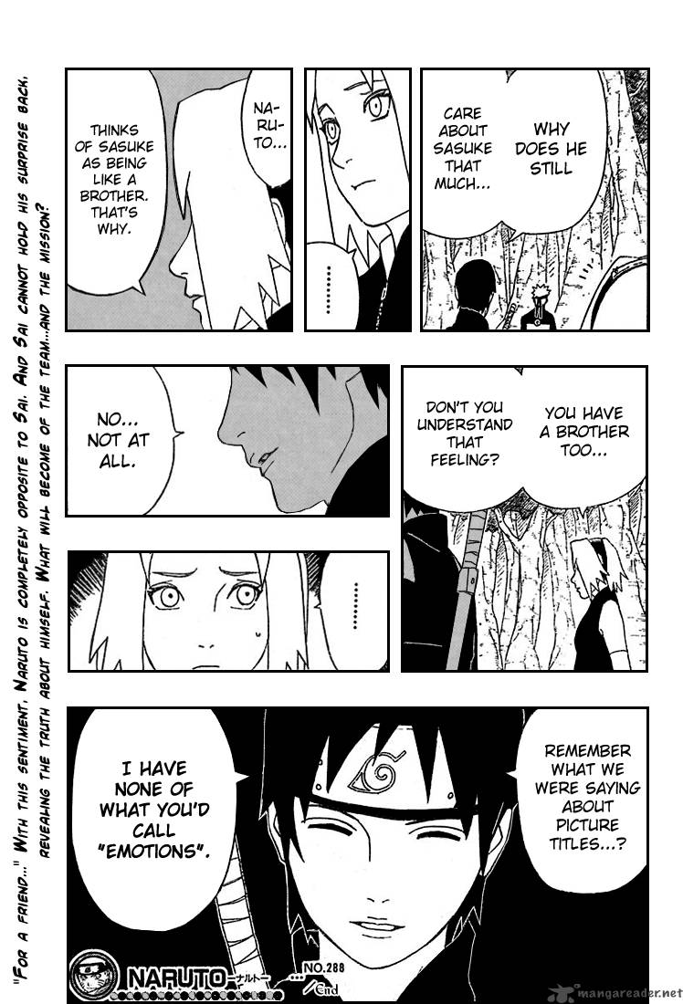 Naruto Chapter 288 - Page