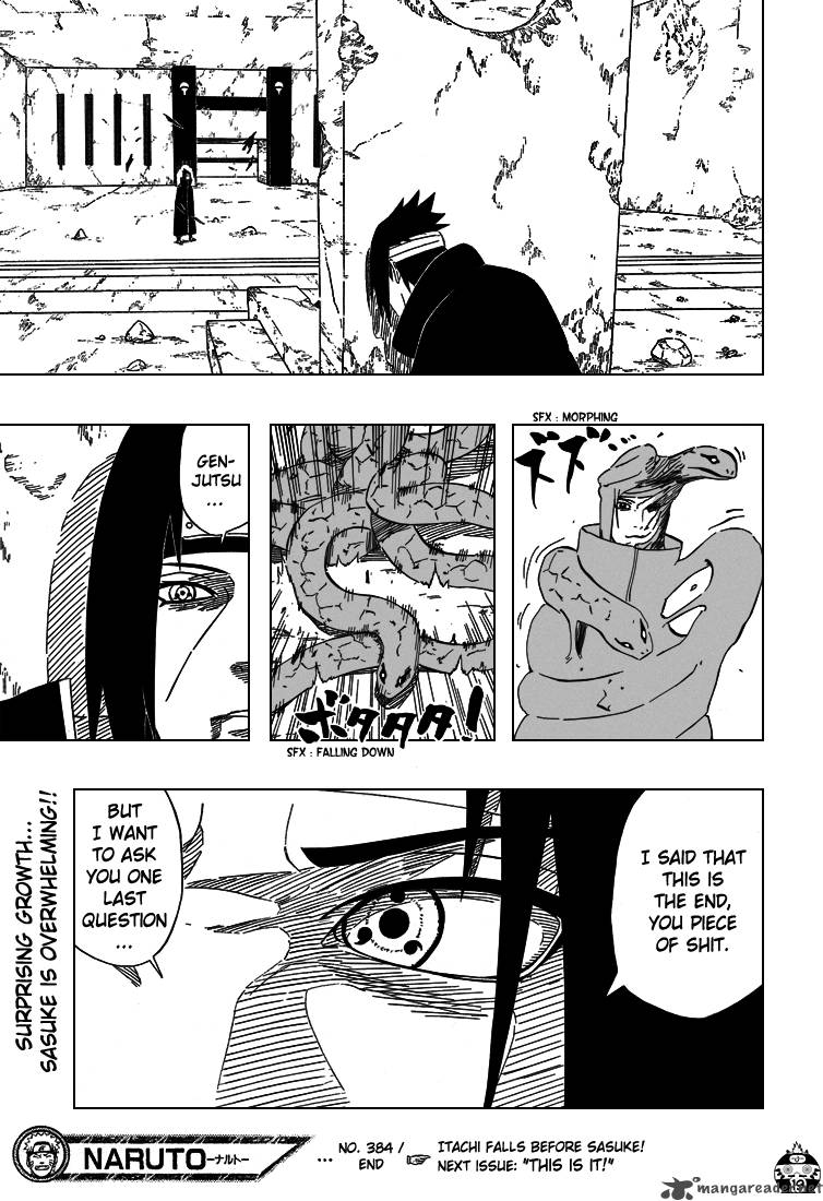 Naruto Chapter 384 - Page