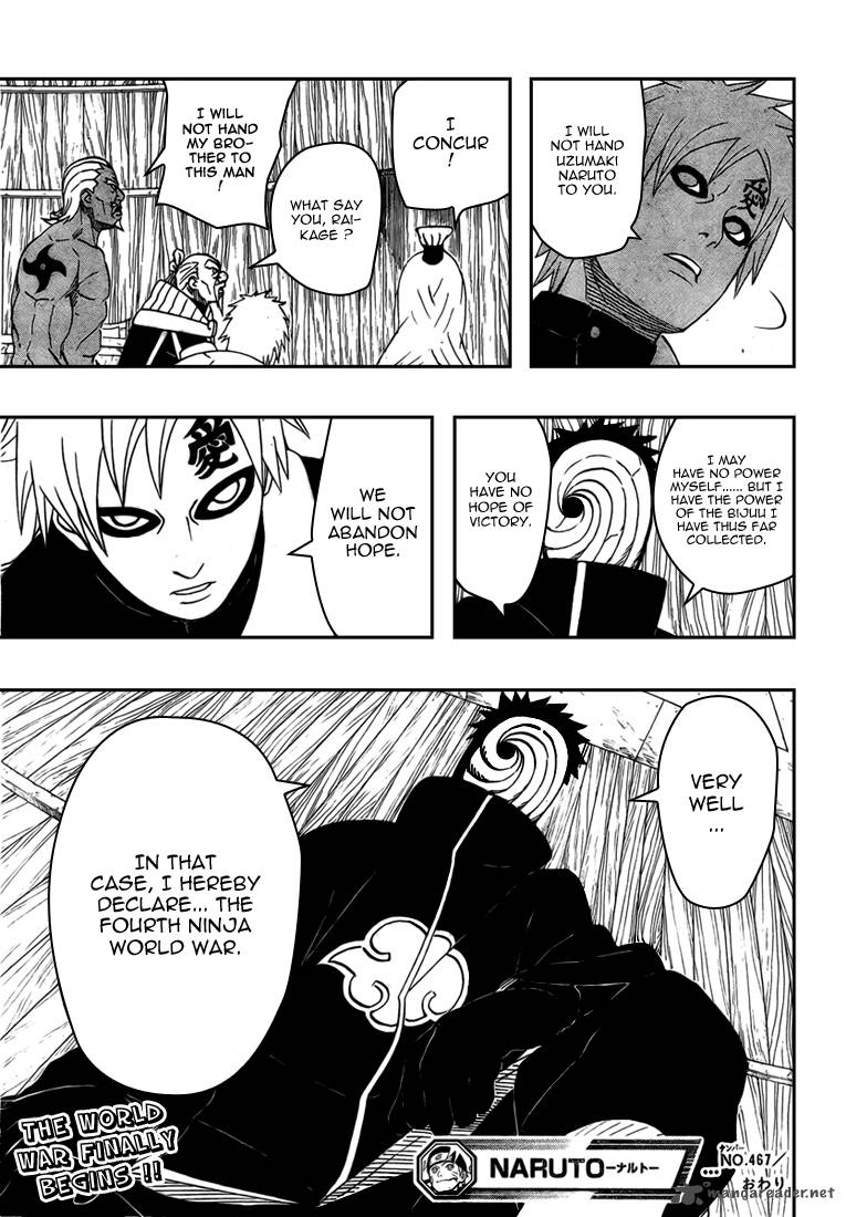 Naruto Chapter 467 - Page