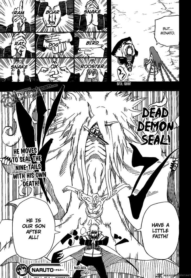 Naruto Chapter 503 - Page