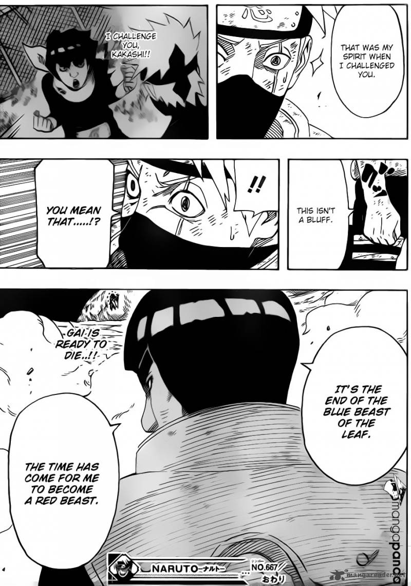 Naruto Chapter 667 - Page