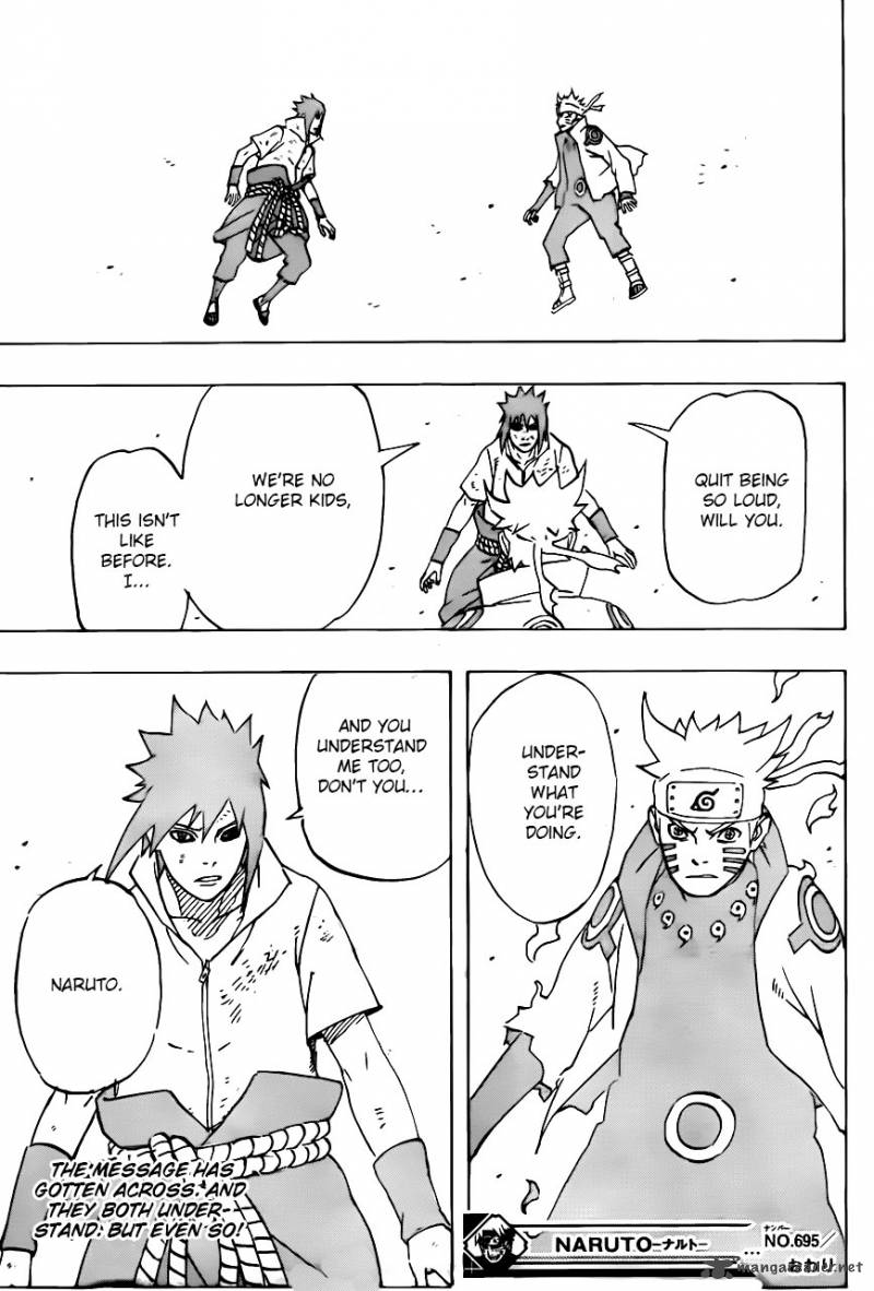 Naruto Chapter 695 - Page
